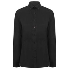 Henbury Ladies Modern Long Sleeve Regular Fit Oxford Shirt