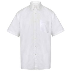 Henbury Short Sleeve Classic Oxford Shirt