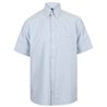 Henbury Short Sleeve Classic Oxford Shirt