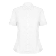Henbury Ladies Modern Short Sleeve Regular Fit Oxford Shirt