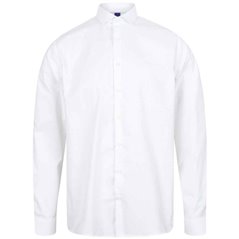Henbury Long Sleeve Stretch Poplin Shirt
