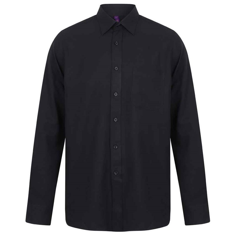 Henbury Long Sleeve Wicking Shirt