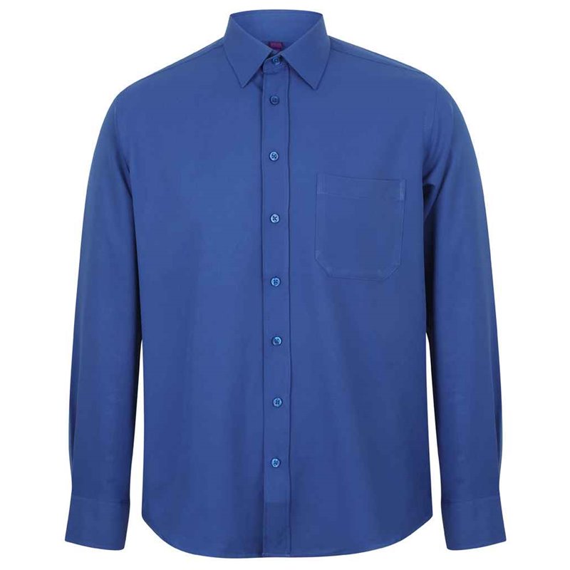 Henbury Long Sleeve Wicking Shirt