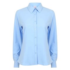 Henbury Ladies Long Sleeve Wicking Shirt