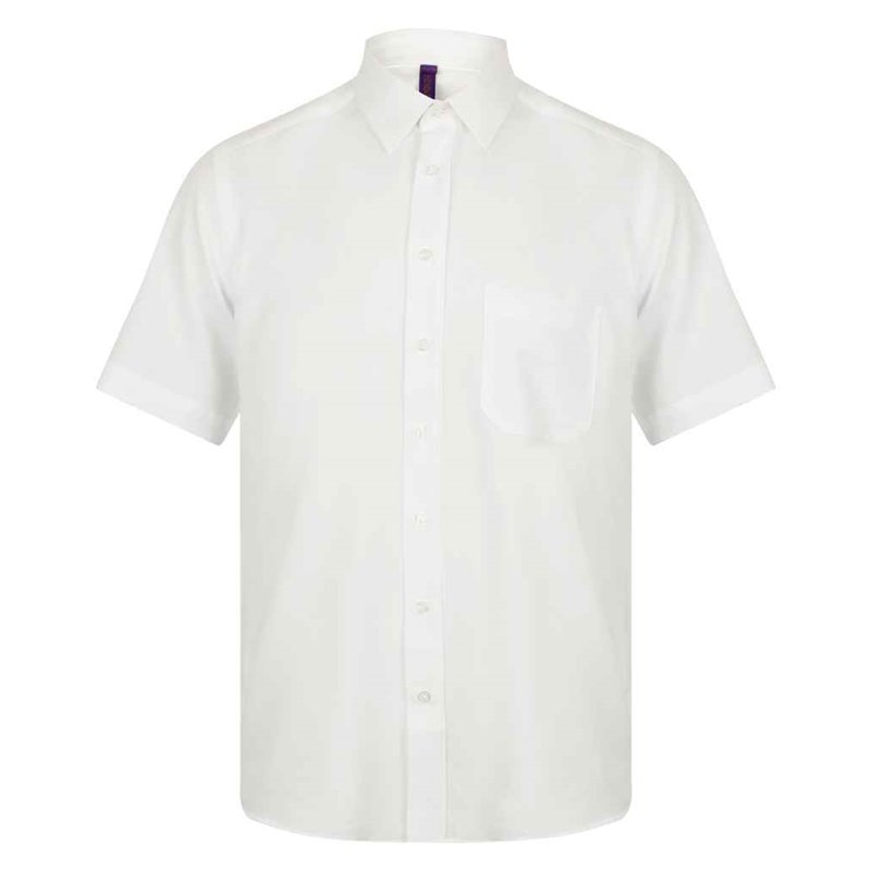 Henbury Short Sleeve Wicking Shirt