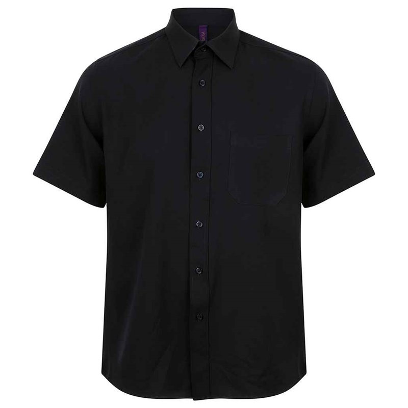 Henbury Short Sleeve Wicking Shirt