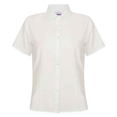 Henbury Ladies Short Sleeve Wicking Shirt
