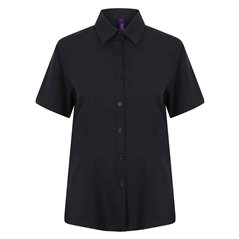 Henbury Ladies Short Sleeve Wicking Shirt