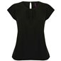 Henbury Ladies Pleat Front Short Sleeve Blouse
