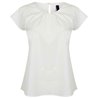 Henbury Ladies Pleat Front Short Sleeve Blouse