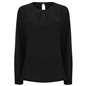 Henbury Ladies Pleat Front Long Sleeve Blouse
