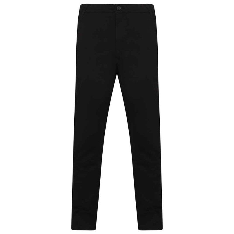 Henbury Stretch Flex Waistband Chino Trousers