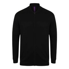 Henbury Unisex Zip Through Cardigan