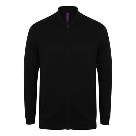 Henbury Unisex Zip Through Cardigan