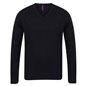 Henbury Lightweight Cotton Acrylic V Neck Sweater