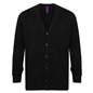 Henbury Lightweight Cotton Acrylic V Neck Cardigan