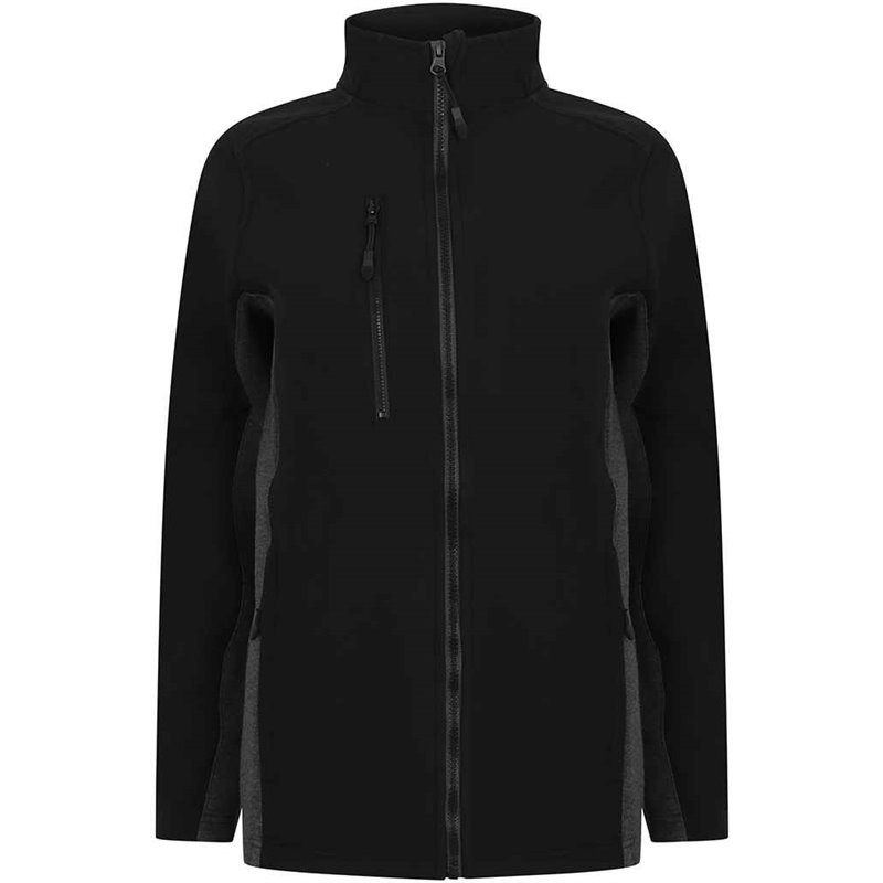 Henbury Unisex Contrast Soft Shell Jacket