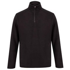 Henbury Zip Neck Micro Fleece