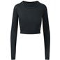 AWDis Ladies Cool Long Sleeve Crop Top