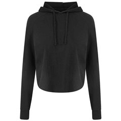 AWDis Ladies Cool Cross Back Cropped Hoodie