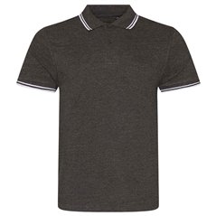 AWDis Stretch Tipped Piqué Polo Shirt