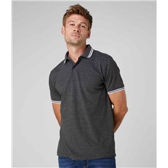 AWDis Stretch Tipped Piqué Polo Shirt