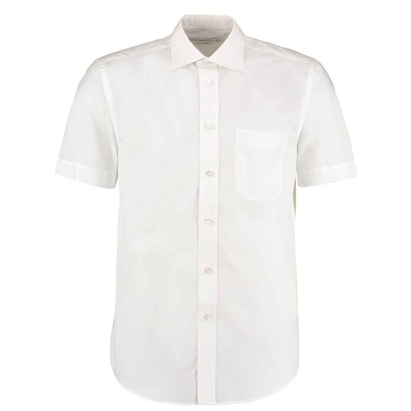 Kustom Kit Short Sleeve Classic Fit Business Shirt