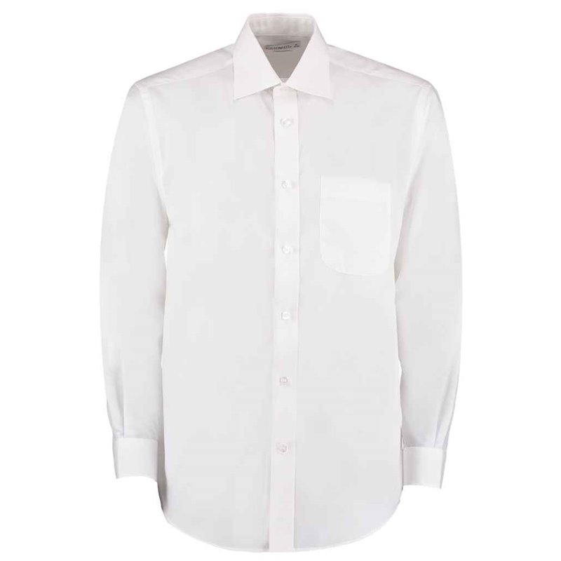 Kustom Kit Long Sleeve Classic Fit Business Shirt
