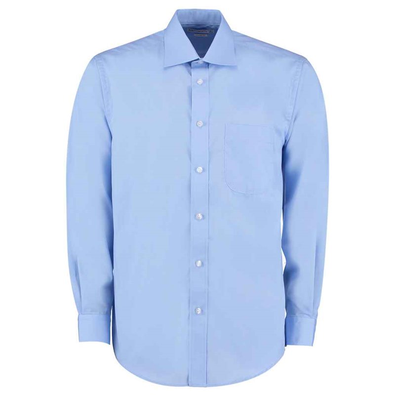 Kustom Kit Long Sleeve Classic Fit Business Shirt