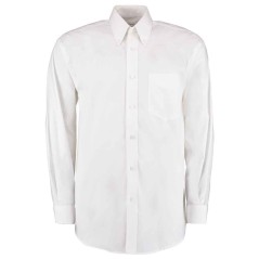 Kustom Kit Premium Long Sleeve Classic Fit Oxford Shirt