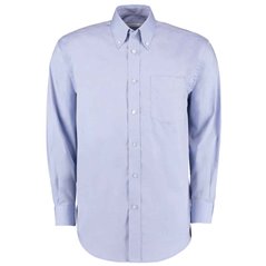 Kustom Kit Premium Long Sleeve Classic Fit Oxford Shirt