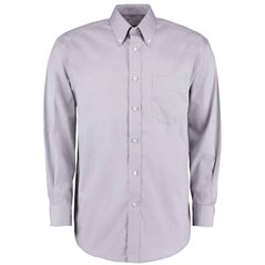 Kustom Kit Premium Long Sleeve Classic Fit Oxford Shirt