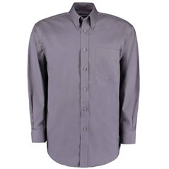 Kustom Kit Premium Long Sleeve Classic Fit Oxford Shirt