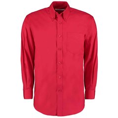 Kustom Kit Premium Long Sleeve Classic Fit Oxford Shirt