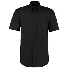 Kustom Kit Premium Short Sleeve Classic Fit Oxford Shirt