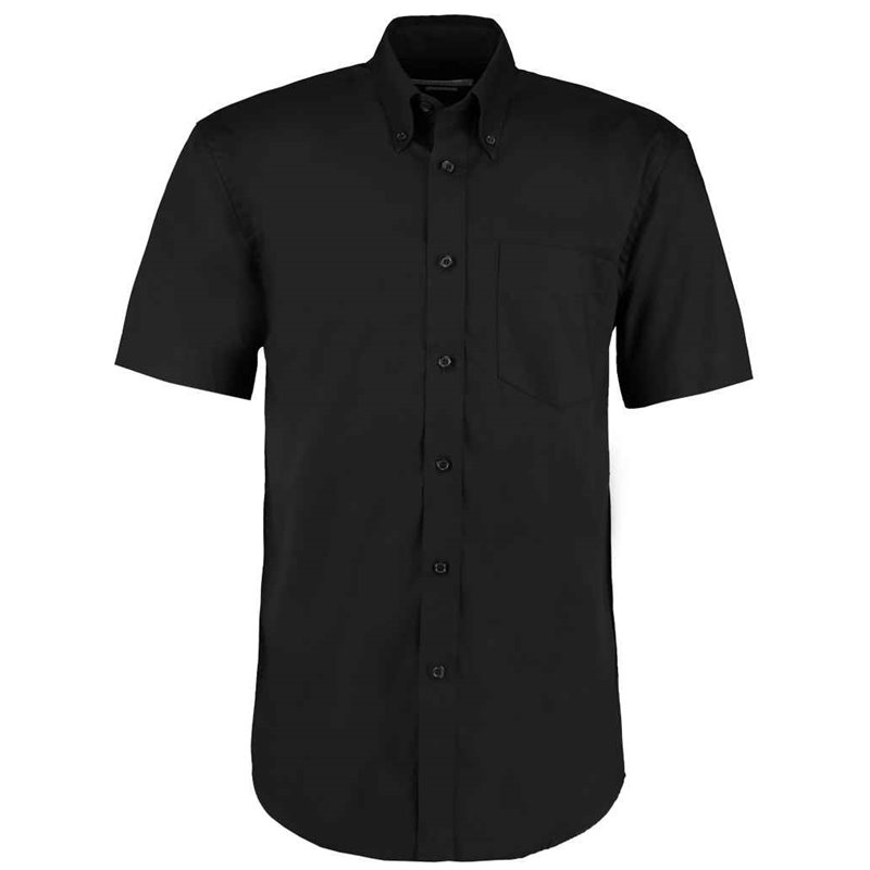 Kustom Kit Premium Short Sleeve Classic Fit Oxford Shirt