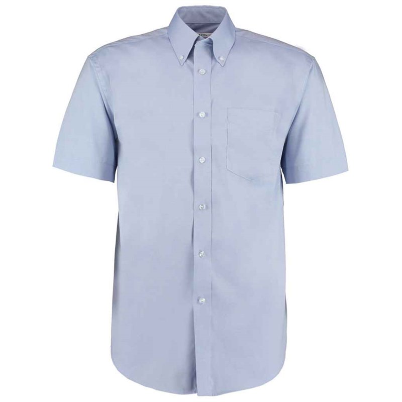 Kustom Kit Premium Short Sleeve Classic Fit Oxford Shirt