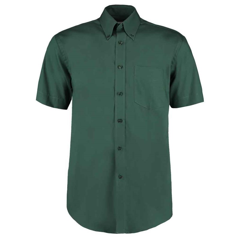 Kustom Kit Premium Short Sleeve Classic Fit Oxford Shirt