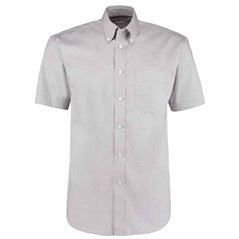 Kustom Kit Premium Short Sleeve Classic Fit Oxford Shirt