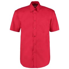 Kustom Kit Premium Short Sleeve Classic Fit Oxford Shirt