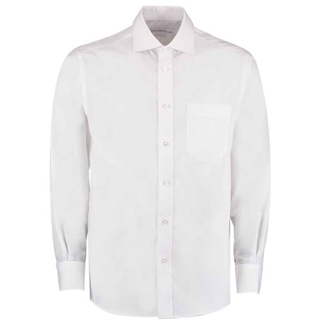 Kustom Kit Premium Long Sleeve Classic Fit Non-Iron Shirt