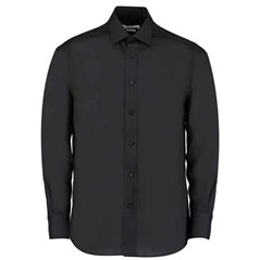 Kustom Kit Long Sleeve Tailored Business Shirt