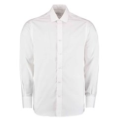 Kustom Kit Long Sleeve Tailored Business Shirt