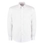 Kustom Kit Long Sleeve Slim Fit Oxford Twill Non-Iron Shirt