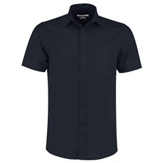 Kustom Kit Short Sleeve Tailored Poplin Shirt