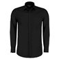 Kustom Kit Long Sleeve Tailored Poplin Shirt