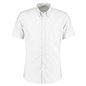 Kustom Kit Short Sleeve Slim Fit Oxford Shirt