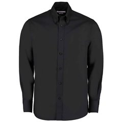 Kustom Kit Premium Long Sleeve Tailored Oxford Shirt