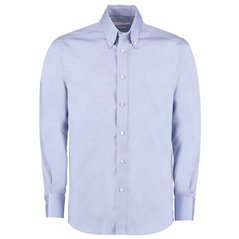 Kustom Kit Premium Long Sleeve Tailored Oxford Shirt
