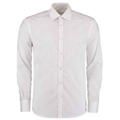 Kustom Kit Long Sleeve Slim Fit Business Shirt